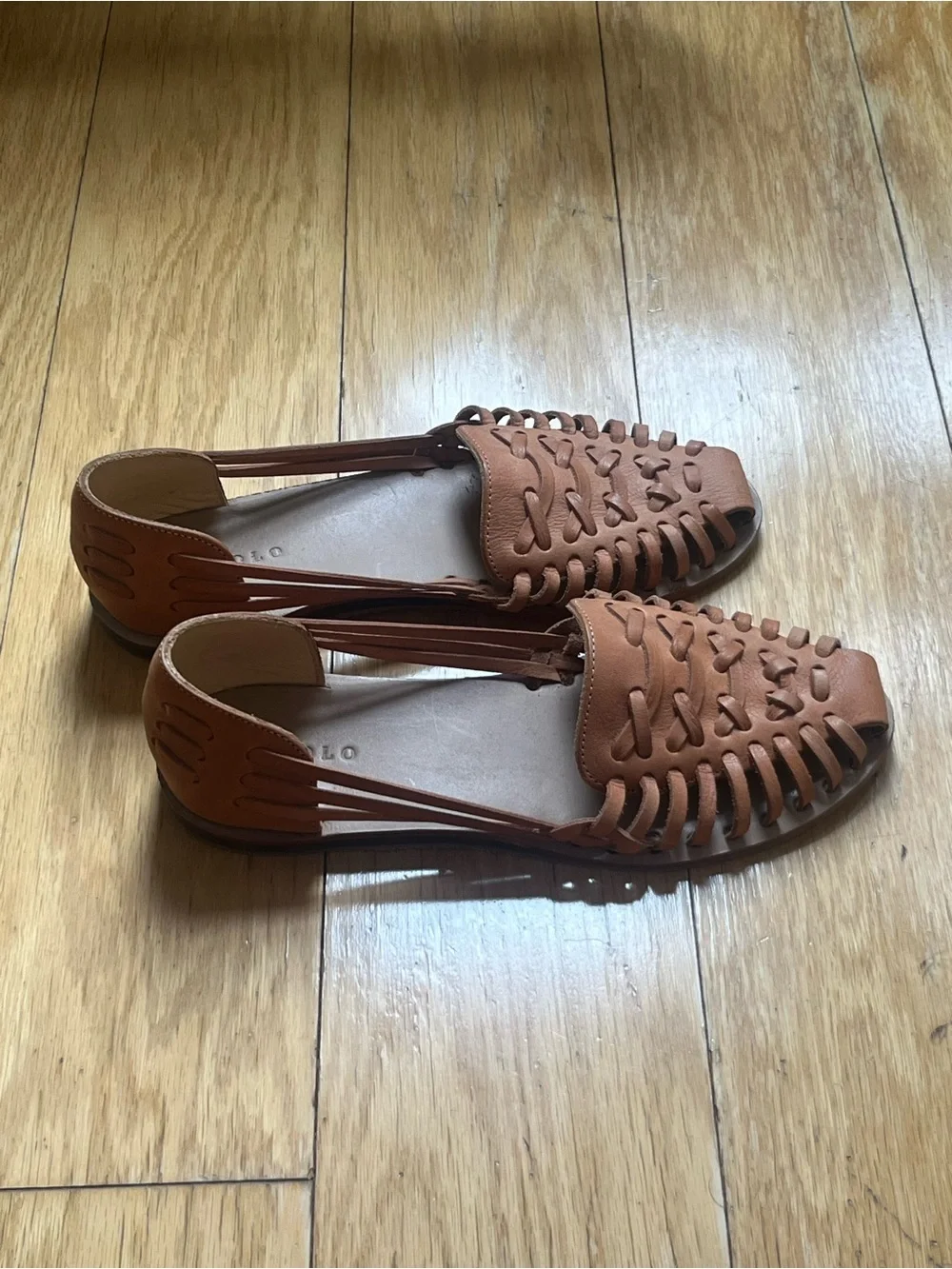 Nisolo huarache sandals, 8.5
